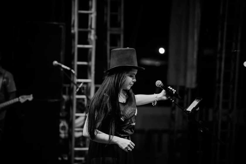 A cantora Amanda Soulthier. Foto: divulgação